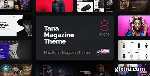 ThemeForest - Magazine Tana v1.1.7 - Newspaper Music Movie & Fashion, 9 in 1 Magazine Theme - 16271685