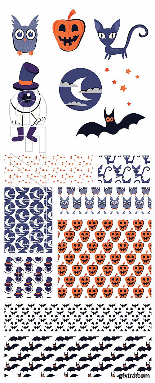 Halloween Characters Set 1