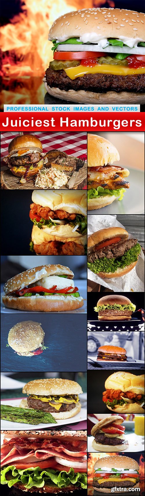 Juiciest Hamburgers - 14 UHQ JPEG