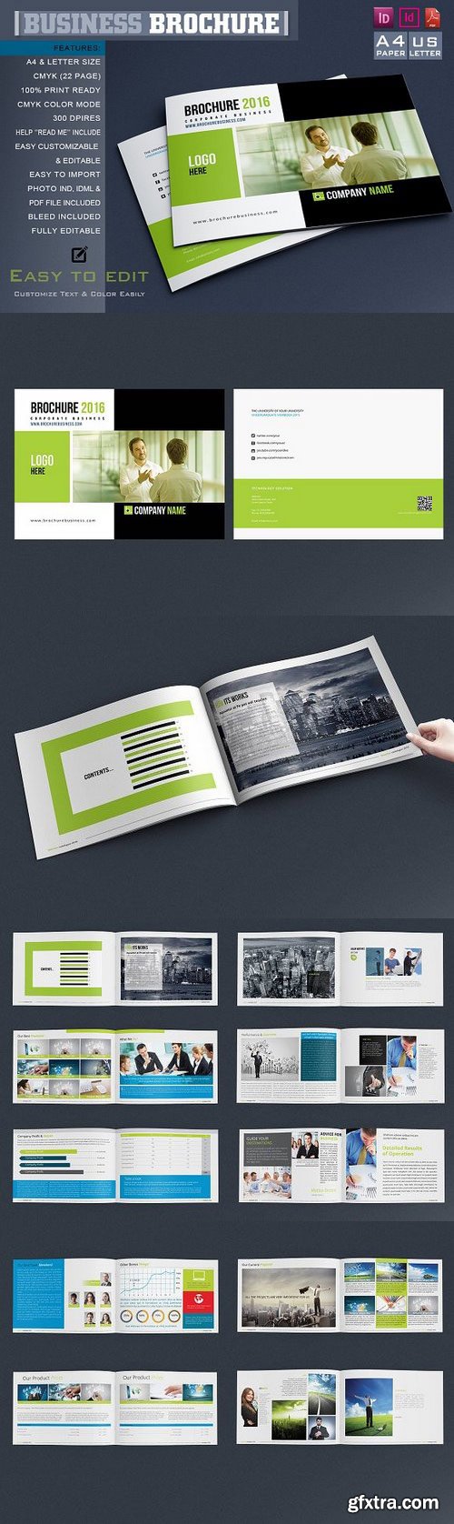 CM - Landscape Brochure Template 1079322