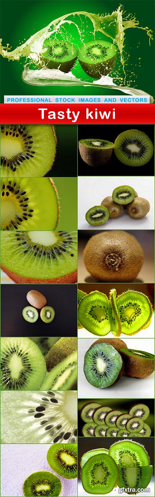 Tasty kiwi - 15 UHQ JPEG