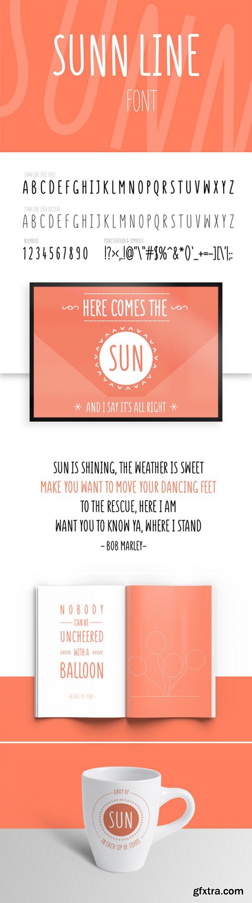 SUNN Line Font