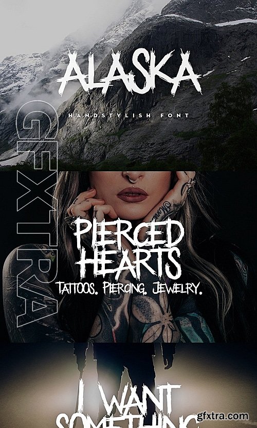 CM - ALASKA Handstylish Font 1143815