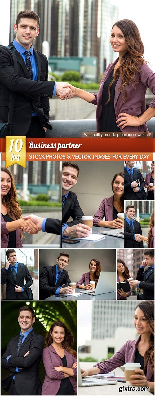 Business partner, 10 x UHQ JPEG