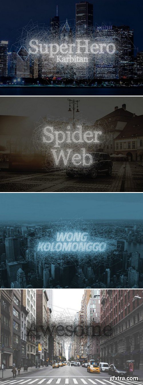 CM - Spider Webs Text Effect 1136838