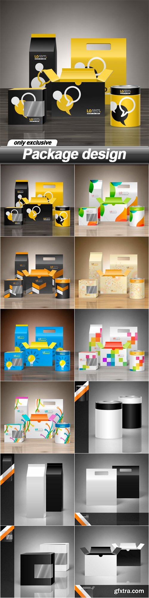 Package design - 12 EPS