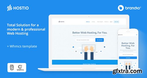 ThemeForest - Hostio - HTML & WHMCS Web Hosting Template (Update: 3 January 17) - 19038007