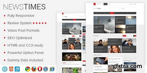 MyThemeShop - NewsTimes v1.1.9 - WordPress Theme