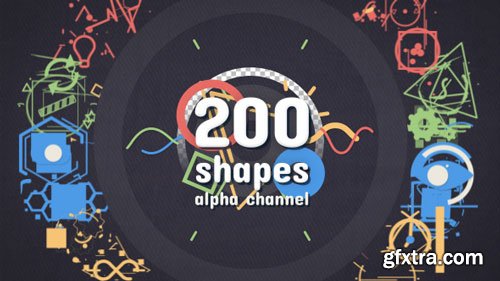 Videohive - Shape Elements Pack - 18599987