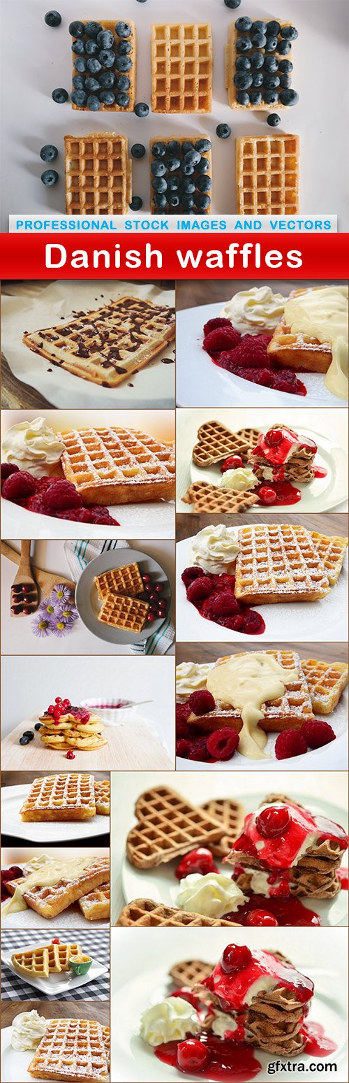 Danish waffles - 15 UHQ JPEG