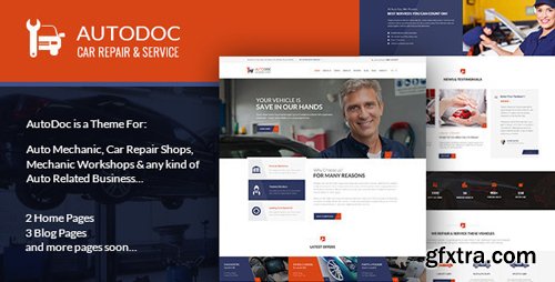 ThemeForest - AutoDoc - PSD Template 10379648