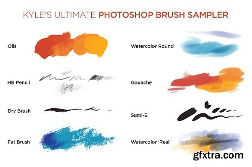 Kyle\'s Photoshop Brush Mini Pack