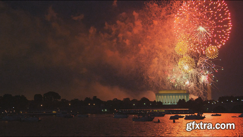 Dc monument fireworks show finale