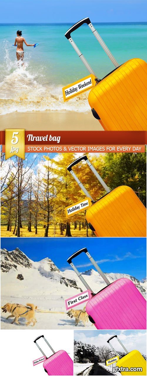 Ttravel bag, 5 x UHQ JPEG