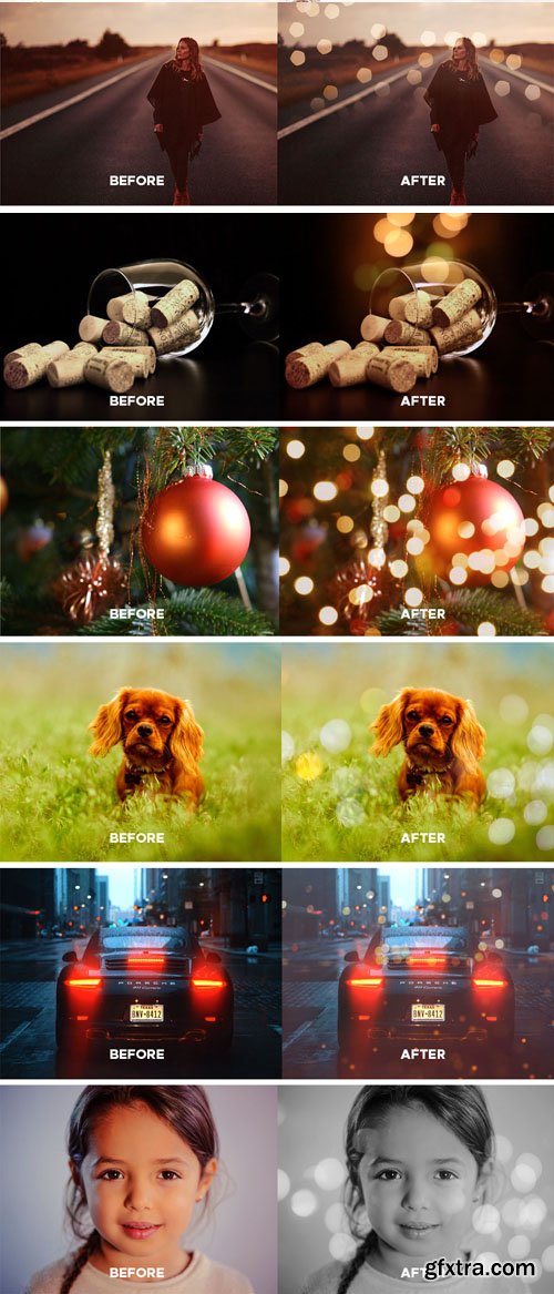 Bokeh Photo PSD Overlays