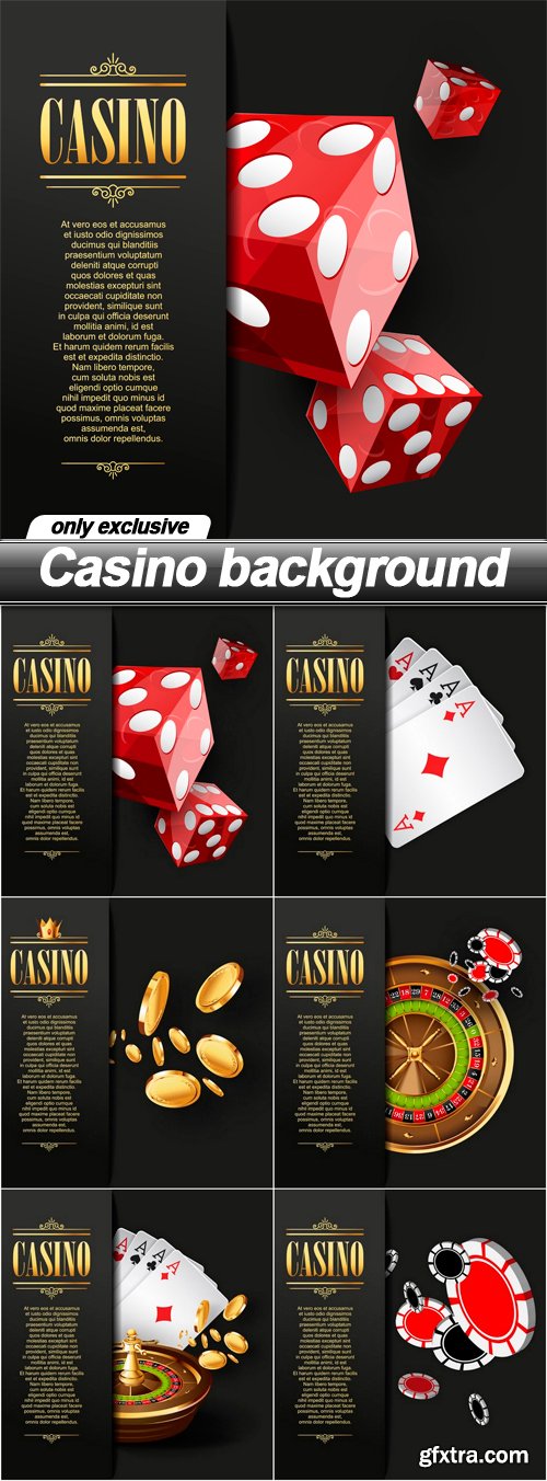 Casino background - 6 EPS