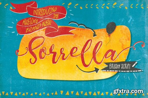 CreativeMarket Sorrella Script Font 754580