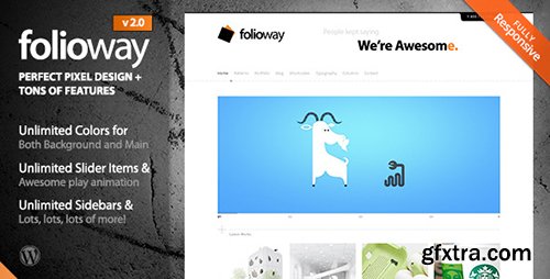 ThemeForest - Folioway v2.1.1 - Premium Portfolio WordPress Theme - 234219