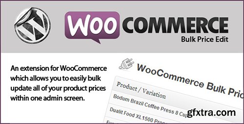 CodeCanyon - WooCommerce Bulk Price Edit v1.7 - 6258992