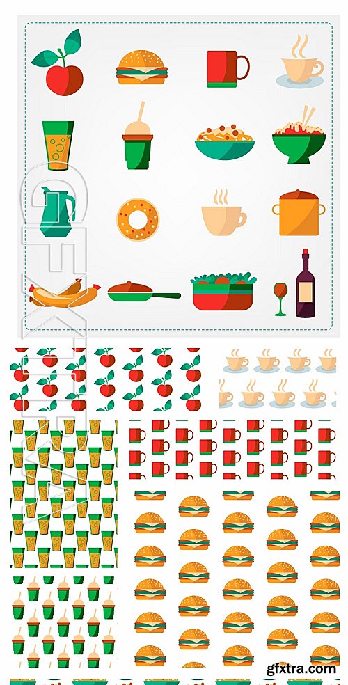 Food Patterns Set 2