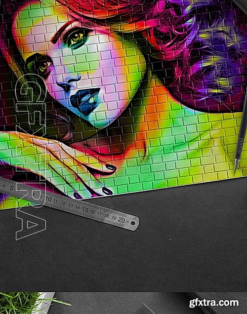 GraphicRiver - Graffiti Art Action 19128319