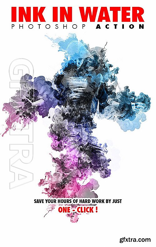 GraphicRiver - Ink In Water V1 Photoshop Action 19121415