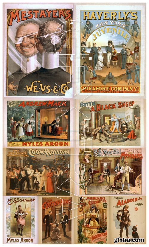 Advertising posters and billboards Strobridge & Co. Lith (1870-1920). part 2