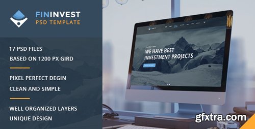 ThemeForest - Fininvest — Multipurpose Business, Finance PSD Template 16164284