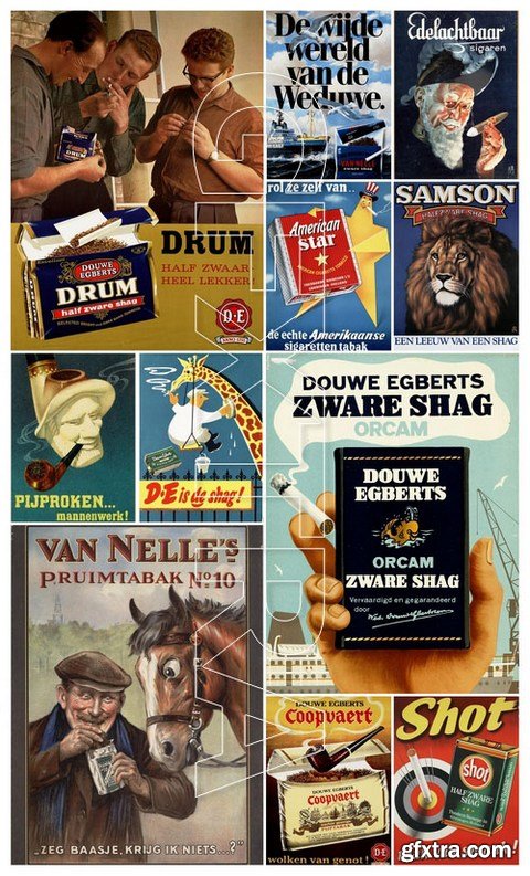 Advertising Tobacco (vintage, retro)