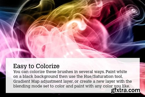 109 Abstract Smoke Art Photoshop Brushes