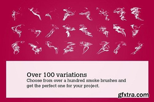 109 Abstract Smoke Art Photoshop Brushes