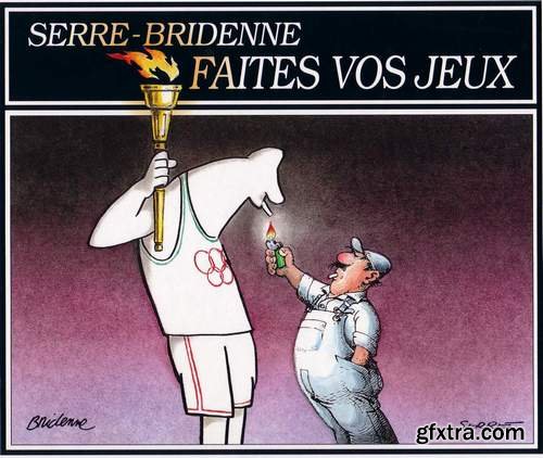 Album Caricature Claude Serre - The Olympic Games