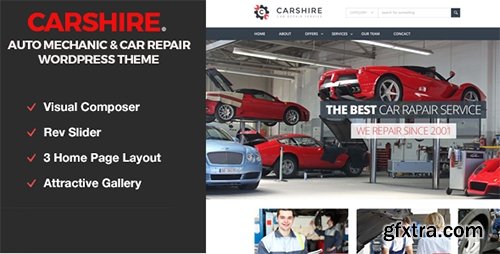 ThemeForest - Car Shire v1.3 - Auto Mechanic & Car Repair WordPress Theme - 13725707