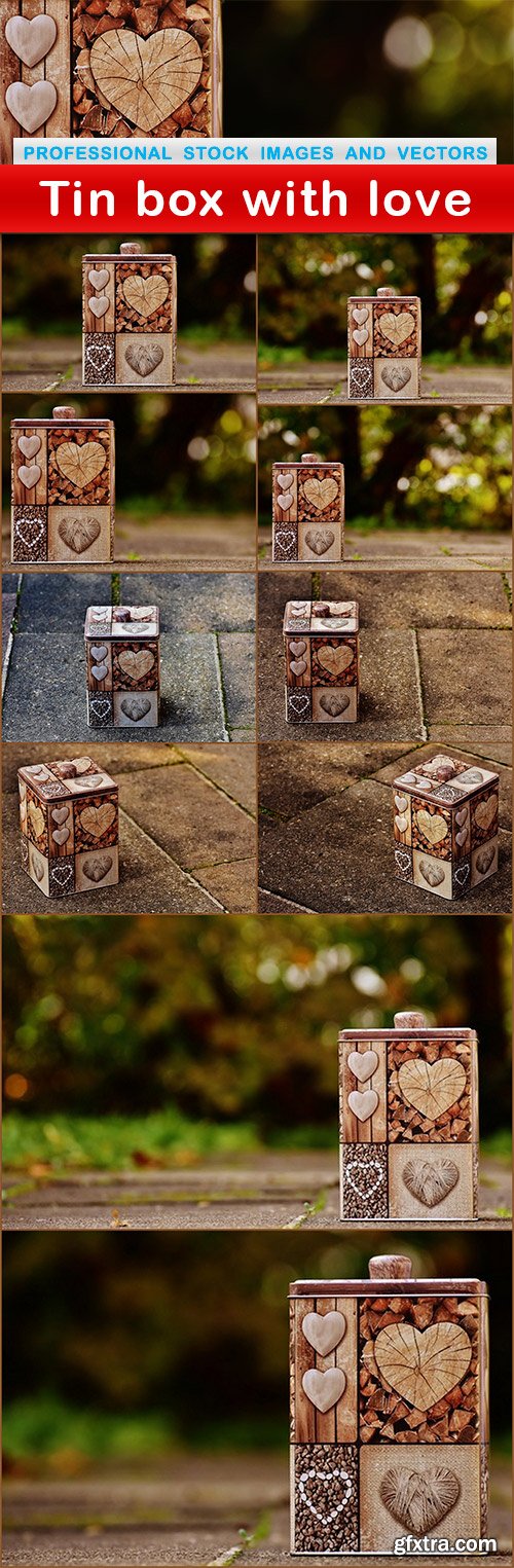 Tin box with love - 11 UHQ JPEG
