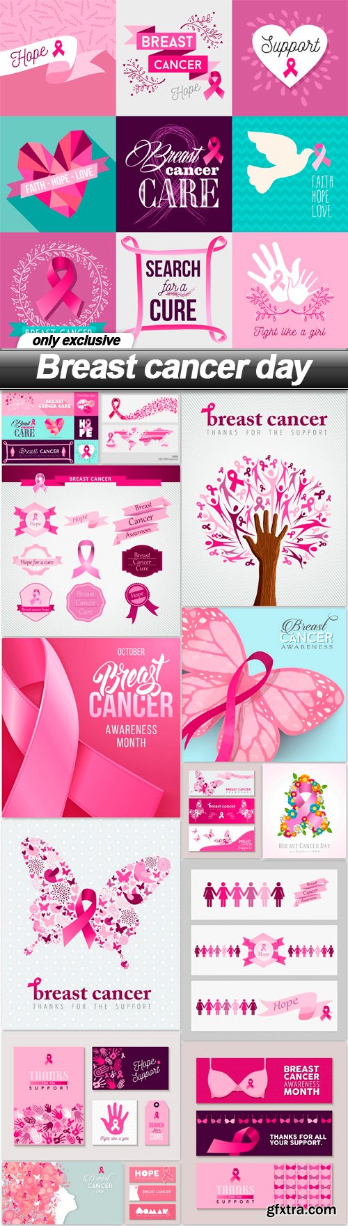 Breast cancer day - 15 EPS