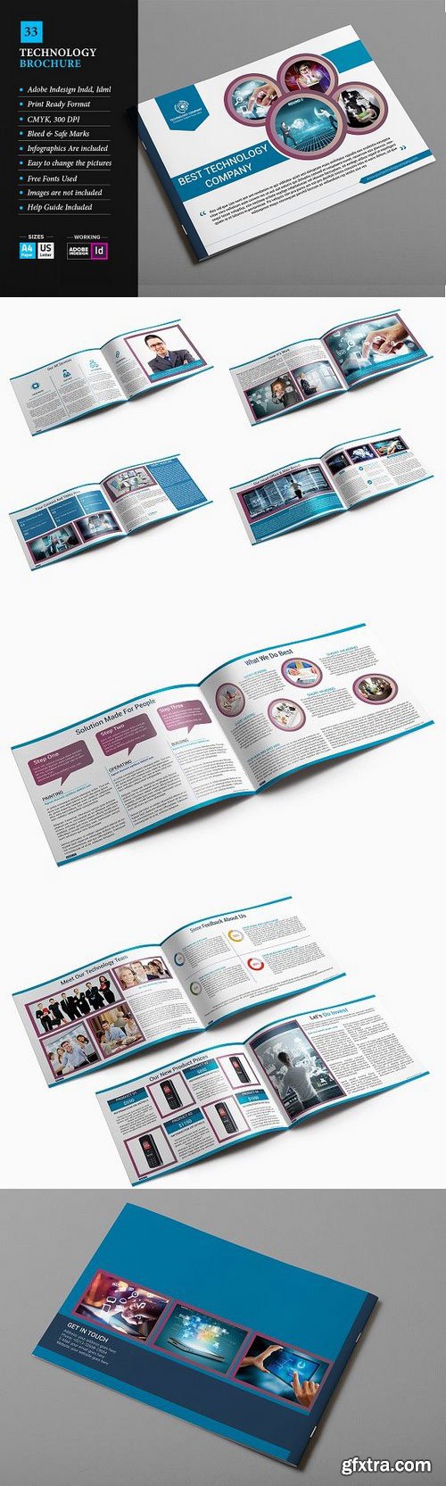 CM - Technology Brochure Template 33 753099