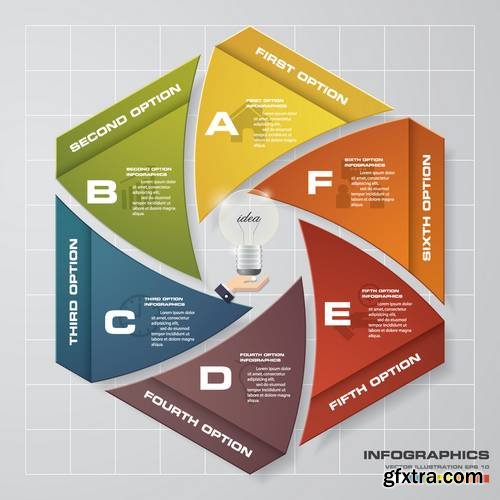 Abstract Infographis Elements