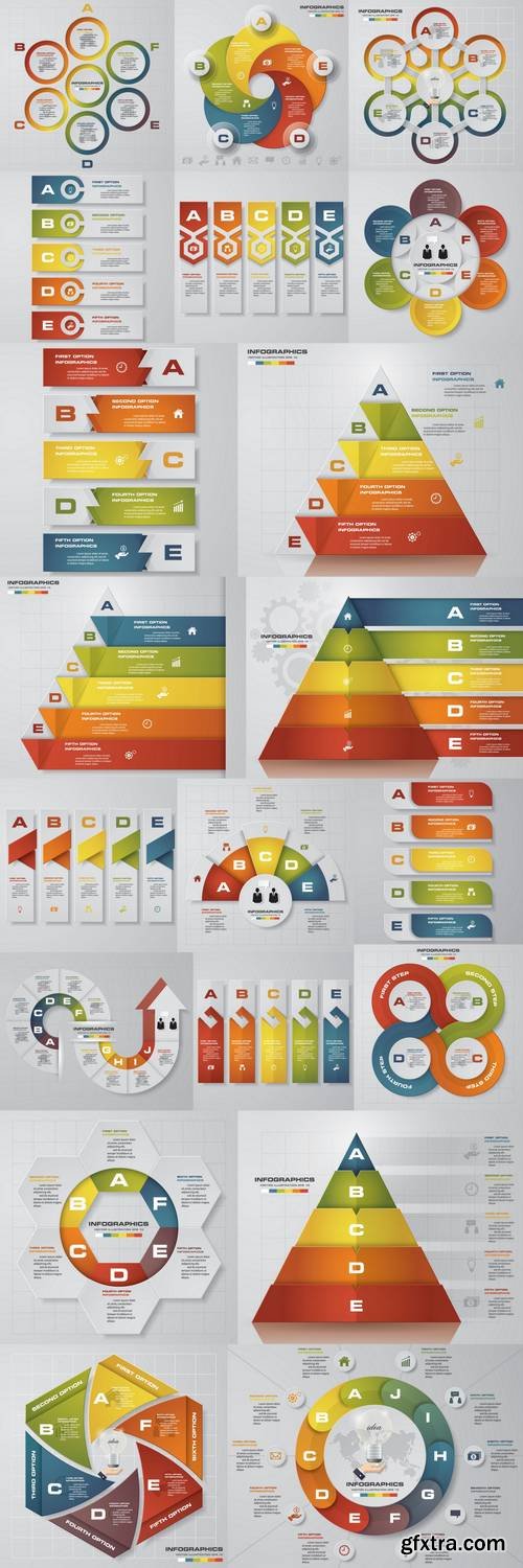 Abstract Infographis Elements