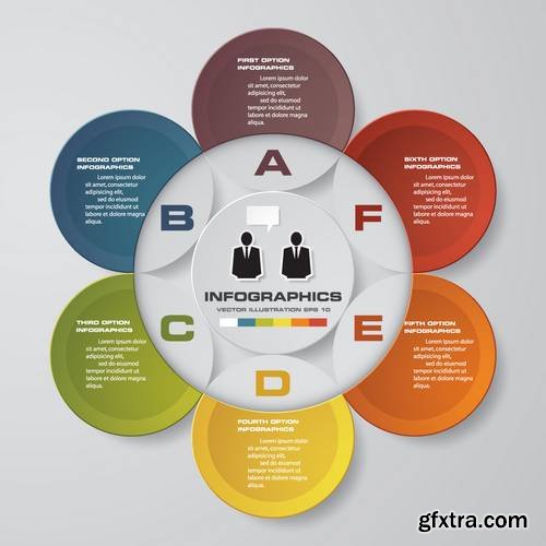 Abstract Infographis Elements