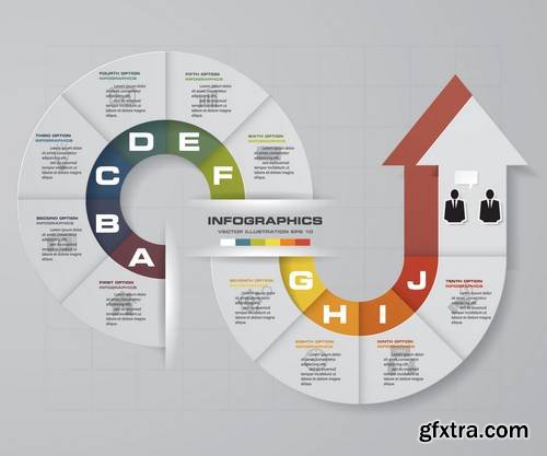 Abstract Infographis Elements