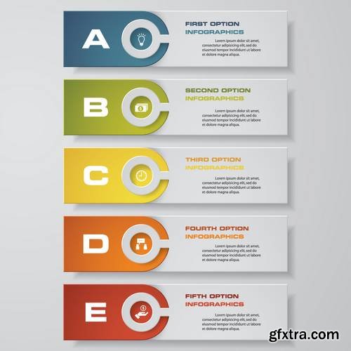 Abstract Infographis Elements