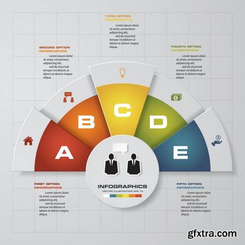 Abstract Infographis Elements