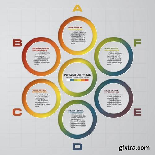 Abstract Infographis Elements