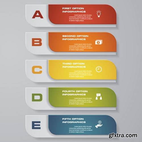 Abstract Infographis Elements