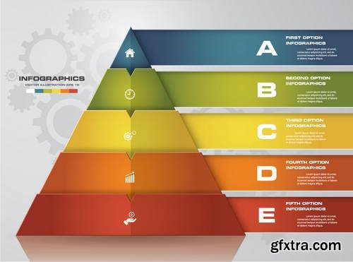 Abstract Infographis Elements