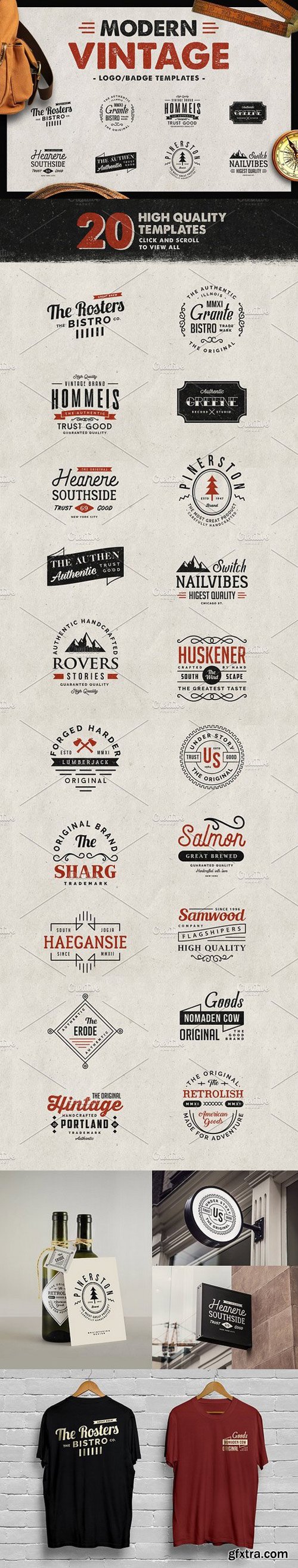 CM - Modern Vintage - Logo Templates 1134572