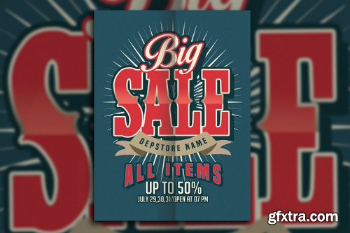 Big Sale Retro Style