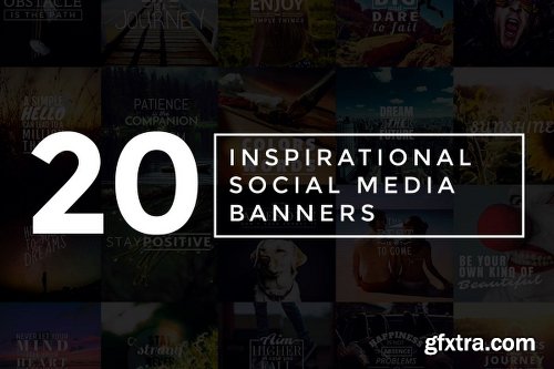 20 Inspirational Social Media Banners