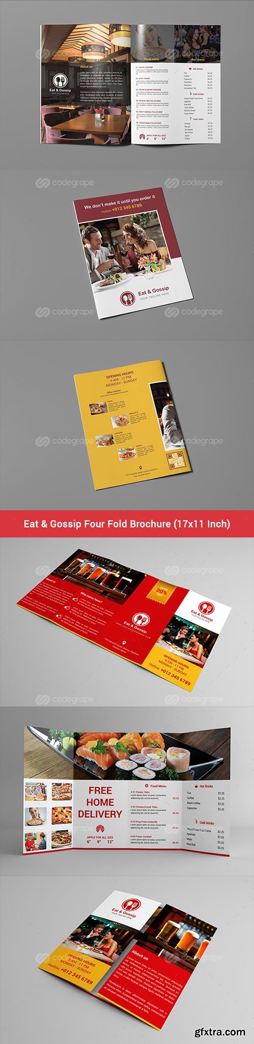 Restaurant Brochure BUNDLE 10909