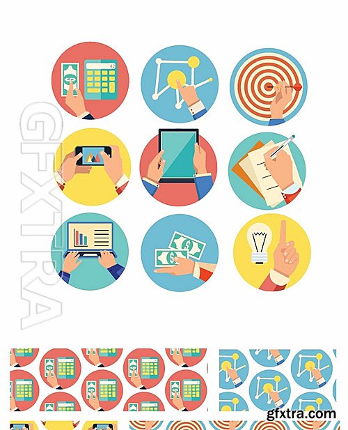 Modern Icons Vector Set 2